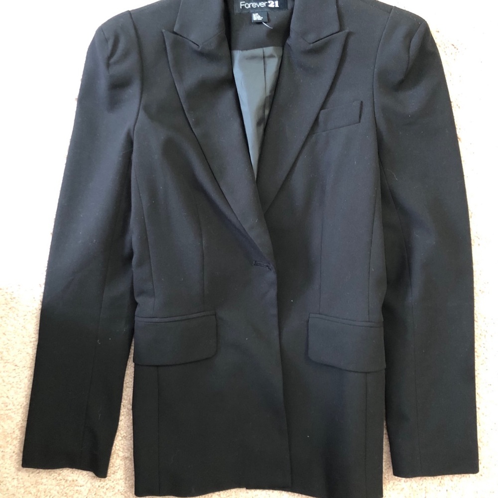Forever 21 Black Blazer
